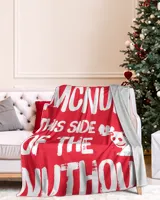 MCNULTY-NT-XM14 Cozy Plush Fleece Blanket (60x80in) red 60x80in