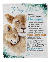 Cozy Plush Fleece Blanket (50x60in)