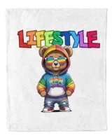 Cozy Plush Fleece Blanket (50x60in)