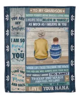 Cozy Plush Fleece Blanket (50x60in)