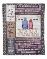 Cozy Plush Fleece Blanket (50x60in)