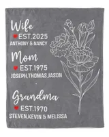 Cozy Plush Fleece Blanket (50x60in)