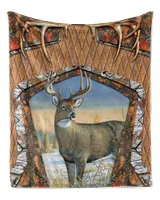 Cozy Plush Fleece Blanket (50x60in)
