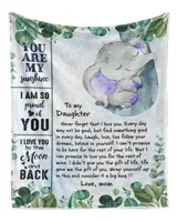 Cozy Plush Fleece Blanket (50x60in)