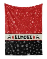 Personalized Christmas Blanket, Xmas Holiday Blanket, Custom Soft Cozy Sherpa Fleece Throw Blankets, Christmas Gift for Fbus02681 Elmore XMASBL03 Cozy Plush Fleece Blanket (30x40in) white 30x40in