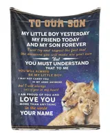 Cozy Plush Fleece Blanket (30x40in)