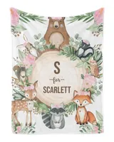Cozy Plush Fleece Blanket (30x40in)