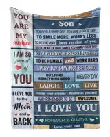 Cozy Plush Fleece Blanket (30x40in)