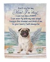 Cozy Plush Fleece Blanket (30x40in)