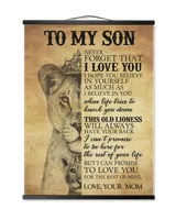 Hanging Canvas Prints (12x16in)