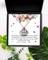 Crown Pendant Necklace Crown Pendant Necklace
