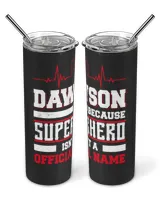 Fbus02311 Dawson H42 Skinny Tumbler black 20oz