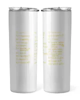 Skinny Tumbler