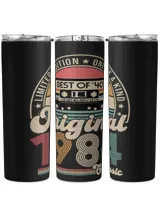 Limited Edition 1984 Classic USA65 Skinny Tumbler black 20oz