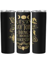 Fbus02844 Dayton H47 Skinny Tumbler black 20oz