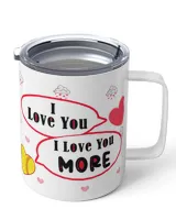 Valentine Mug- For Softball Lovers- Softball Mug Gifts Insulated Mug white 10oz