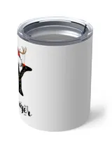 YAUGER Christmas Insulated Mug white 10oz