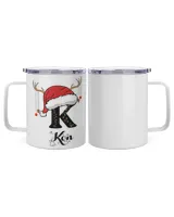 KON Christmas Insulated Mug white 10oz