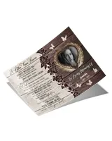 Personalized Custom A Letter From Heaven Memorial Canvas Art FC79 Satin Landscape Poster white 18x12in