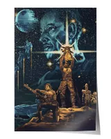 Satin Portrait Poster