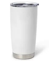 Personalized Cow Tumbler Just A Girl Who Loves Cows Full Printed Stainless Steel Tumbler (20oz) white 20oz