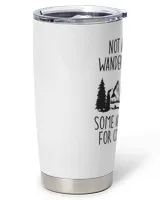 Not all Who Wander Are Lost Some Are Looking For Cool Rocks Full Printed Stainless Steel Tumbler (20oz) white 20oz