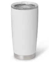 Personalized Cow Tumbler Just A Girl Who Loves Cows Full Printed Stainless Steel Tumbler (20oz) white 20oz