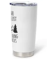 Not all Who Wander Are Lost Some Are Looking For Cool Rocks Full Printed Stainless Steel Tumbler (20oz) white 20oz
