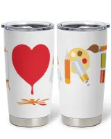 Full Printed Stainless Steel Tumbler (20oz)