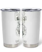 Full Printed Stainless Steel Tumbler (20oz)