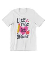 Little Miss 1st Grader First Day Of Hello First Grade T-Shirt Men's Premium Tshirt white s