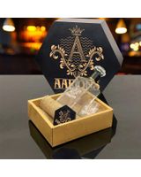 Bulk WDS Decanter Set - 4 Glasses + 4 Coasters one size
