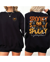 Spooky season shirt Unisex Sweatshirt white s