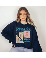 Fiancee shirt Unisex Sweatshirt white s