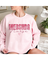 Medical Surgical Sweatshirt, Med Surg Nurse Shirt, Medical Nurse Shirt, Nurse Appreciation Shirt, Nursing Student Gift, Surgical Nurse Shirt Unisex Sweatshirt white s