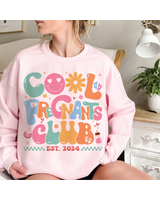 Cool Pregnants Club Sweatshirt, Mom To Be Shirt, Gift for Mom, In My Mom Era Shirt, New Mama Shirt, Mother's Day Gift, Expecting Mom Gift Unisex Sweatshirt white s