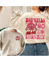 Mental Health Matters Shirt, Funny Mental Health, Hot Girls Go to Therapy Shirt, Mental Health Shirt Feelings Matter, Therapy Shirt Unisex Sweatshirt white s