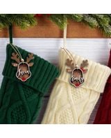 Personalize 2 layers wooden ornament - Deer Personalize 2 layers wooden ornament - Deer