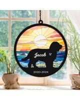 Customized Suncatcher - Cat - Dog Customized Suncatcher - Cat-Dog 1pc