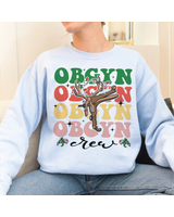 Obgyn Nurse Christmas Sweatshirt, Obgyn Nurse Tshirt, Obgyn Nurse Gift, Gynecology shirt, Obgyn Shirt, Obstetrics shirt, Obstetrics Gift Unisex Sweatshirt white s