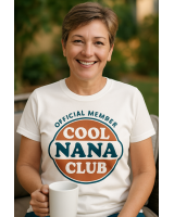 Official Member Cool Grandma Club Women's Standard T-Shirt white s