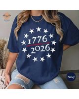 United States Of America 250th Anniversary 1776-2026 Shirt 02 Unisex Standard T-Shirt black s