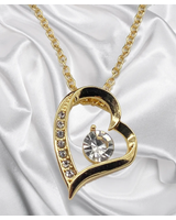 A ma Chérie Luxury Heart - Gold Plated 