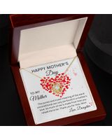 Mother's Day Love Knot Necklace Love Knot Silver Necklace no-gift-wrap standard-box