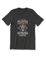 Wrong Society Drink From The Skull Of Your Enemies Viking T-Shirt Men's Premium Tshirt black s