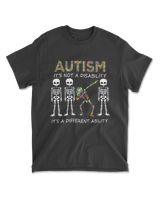 Autism It's Not A Disability It's A Different Ability Men's Standard T-Shirt black s