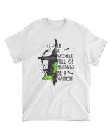 Cute Witch Halloween, In A World Full Of Grandmas Be A Witch Men's Standard T-Shirt white s