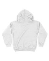Ne sous-estimez un vieil homme moto janvier Youth Pullover Hoodie white xs