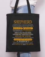USL-2-Shepherd Tote Bag - Printed in the EU black onesize