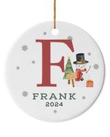 Circle Ceramic Ornament (US) Circle Ceramic Ornament (US)